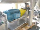 Used American Process double spiral ribbon blender, model DRB-120, 120 cubic foot working capacity, stainless steel. Non-jacketed trough 48