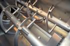 Used FPEC Model 814 Approximately 35 Cubic Foot Stainless Steel Dual Ribbon Ble