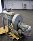 Used Falcon Manufacturing Double Spiral Ribbon Blender, Model 500AA, 2 Cubic Feet Working Capacity, 316 Stainless Steel. Carbon steel jacketed trough 11-1/2” wide x 29-1/2” long x approximately 15” d...