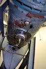 Used Falcon Manufacturing Double Spiral Ribbon Blender, Model 500AA, 2 Cubic Feet Working Capacity, 316 Stainless Steel. Carbon steel jacketed trough 11-1/2” wide x 29-1/2” long x approximately 15” d...
