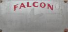 Used Falcon Manufacturing Double Spiral Ribbon Blender, model 504, 42 cubic feet working capacity, 304 stainless steel. Non-Jacketed trough 31-1/2
