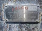 Used- Stainless Steel Falco model 504 Double Spiral Ribbon Blender, 40 Cubic Fee