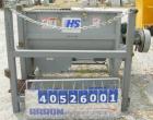 Used Hayes & Stolz Double Spiral Ribbon Blender, 15 cubic feet working capacity, model HR15SS-1193, 304 stainless steel. Non-jacketed trough 26