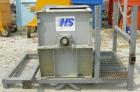 Used Hayes & Stolz Double Spiral Ribbon Blender, 15 cubic feet working capacity, model HR15SS-1193, 304 stainless steel. Non-jacketed trough 26