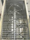 Used Hayes & Stolz Double Spiral Ribbon Blender, 15 cubic feet working capacity, model HR15SS-1193, 304 stainless steel. Non-jacketed trough 26