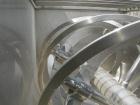 Used Hayes & Stolz Double Spiral Ribbon Blender, 15 cubic feet working capacity, model HR15SS-1193, 304 stainless steel. Non-jacketed trough 26