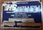 Used Hayes & Stolz 196 Cubic Feet Carbon Steel Double Ribbon Blender