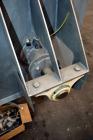 Used Hayes & Stolz Double Spiral Ribbon Blender, 20 Cubic Feet Working Capacity, Model HR20USS, 304 Stainless Steel. Non-jacketed trough 26