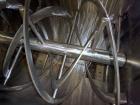 Used Hayes & Stolz Double Spiral Ribbon Blender, Model HR86-0901SSS, 86 Cubic F