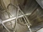 Used Hayes & Stolz Double Spiral Ribbon Blender, Model HR86-0901SSS, 86 Cubic F