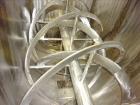 Used Hayes & Stolz Double Spiral Ribbon Blender, Model HR86-0901SSS, 86 Cubic F