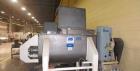 Used- Hayes & Stolz 10 Cubic Foot Stainless Steel Ribbon Blender, Model HRSS10-695. Approximate 44