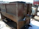 Used Hayes & Stolz Ribbon Blender, 128 Cubic Feet, Carbon Steel. Approximately 58