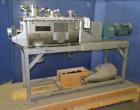 Used Stainless Steel Hosokawa Bepex Strong Scott Double Spiral Ribbon Blender, 2 Cubic Feet Working Capacity, Model IMHS-2