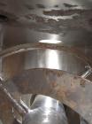 Used Stainless Steel Hosokawa Bepex Strong Scott Double Spiral Ribbon Blender, 2 Cubic Feet Working Capacity, Model IMHS-2