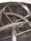 USED: S Howes Mixall double ribbon blender, 100 cubic feet, model M488, 316 stainless steel. Carbon steel jacketed trough 48