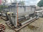 Used 120 Cubic Foot S. Howes Stainless Steel Ribbon Blender