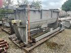 Used- 120 Cubic Foot S. Howes Stainless Steel Ribbon Blender