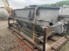 Used 120 Cubic Foot S. Howes Stainless Steel Ribbon Blender