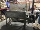 Used-10 Cubic Foot (approx.) Stainless Steel Ribbon Blender