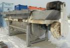 Used S. Howes Double Spiral Ribbon Blender, 170 cubic feet working capacity, 321 stainless steel. Non-jacketed trough 48
