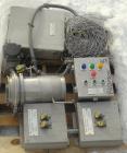 Used S. Howes Double Spiral Ribbon Blender, 170 cubic feet working capacity, 321 stainless steel. Non-jacketed trough 48