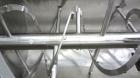 Used J H Day Double Spiral Ribbon Blender, Model 44X10, 120 Cubic Feet Working Capacity (144 Total), 304 Stainless Steel. Non-Jacketed trough 44