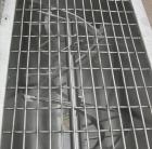USED: J H Day double spiral ribbon blender, 10.8 cubic feet working capacity, 12.5 total, 304 stainless steel. Non-jacketed trough 21