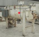 Used Carbon Steel J.H. Day Double Spiral Ribbon Blender, model D-10F, 36 cubic feet working capacity