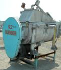 Used- Stainless Steel J.H. Day Double Spiral Ribbon Blender, 23 cubic feet working capacity, 25.5 total