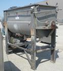 Used J.H. Day Double Spiral Ribbon Blender, model F, 54 cubic feet working capacity (59 total), 316 stainless steel. Jacketed trough 34