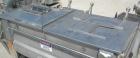 Used J.H. Day Double Spiral Ribbon Blender, model F, 54 cubic feet working capacity (59 total), 316 stainless steel. Jacketed trough 34