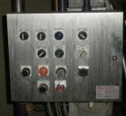 Used J.H. Day Double Spiral Ribbon Blender, model F, 54 cubic feet working capacity (59 total), 316 stainless steel. Jacketed trough 34