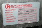 Used J.H. Day Double Spiral Ribbon Blender, model F, 54 cubic feet working capacity (59 total), 316 stainless steel. Jacketed trough 34