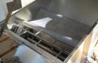 Used Day Double Spiral Ribbon Blender, Model G, 62.5 cubic feet working capacity (69 total), 304 Stainless Steel. Non-jacketed trough 36