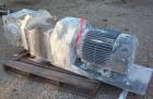Used J.H. Day Double Spiral Ribbon Blender, Model G, 62.5 cubic feet working capacity (69 total), 304 stainless steel. Non-jacketed trough 36