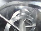 Used Stainless Steel J.H. Day Double Spiral Ribbon Blender, model G, 62.5 cubic feet working capacity (69 total)