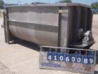 Used J.H. Day Double Spiral Ribbon Blender, 80 cubic feet working capacity, 93 total, 304 stainless steel. Non-jacketed trough 40