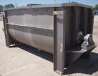 Used J.H. Day Double Spiral Ribbon Blender, 80 cubic feet working capacity, 93 total, 304 stainless steel. Non-jacketed trough 40