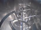 Used J.H. Day Double Spiral Ribbon Blender, 80 cubic feet working capacity, 93 total, 304 stainless steel. Non-jacketed trough 40