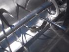 Used J.H. Day Double Spiral Ribbon Blender, 80 cubic feet working capacity, 93 total, 304 stainless steel. Non-jacketed trough 40