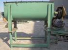 Used J.H.Day Double Spiral Ribbon Blender, Approximately 32 Cubic Foot Capacity, Carbon Steel. Non-Jacketed trough measures 81