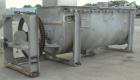 Used J.H. Day Double Spiral Ribbon Blender, 100 Cubic Feet Working Capacity (115 Total), 304 Stainless Steel. Non-Jacketed trough 40