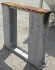 Used J.H. Day Double Spiral Ribbon Blender, 100 Cubic Feet Working Capacity (115 Total), 304 Stainless Steel. Non-Jacketed trough 40