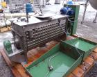 Used J.H. Day Paddle Mixer, 10.8 cubic feet working capacity, 12.5 total, 304 stainless steel. Dimple jacketed trough 21