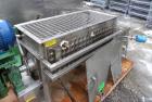 Used J.H. Day Paddle Mixer, 10.8 cubic feet working capacity, 12.5 total, 304 stainless steel. Dimple jacketed trough 21