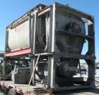 Used J.H. Day Double Spiral Ribbon Blender, 270 cubic feet working capacity (298 total), carbon steel. Jacketed trough 60