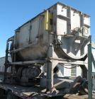 Used J.H. Day Double Spiral Ribbon Blender, 270 cubic feet working capacity (298 total), carbon steel. Jacketed trough 60