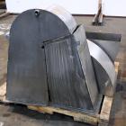 Used J.H. Day Double Spiral Ribbon Blender, 185 cubic feet working capacity, 304 stainless steel. Non-jacketed trough 50