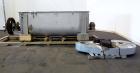 Used J.H. Day Double Spiral Ribbon Blender, 100 cubic feet working capacity (115 total), 304 stainless steel.  Non-Jacketed trough 40